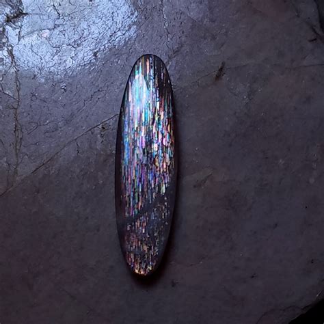 Rainbow Meteor Shower Sunstone Marquis Cabochon X Mm A Etsy