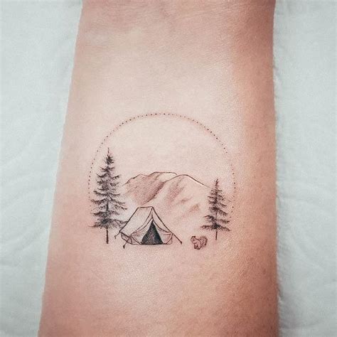 Aggregate More Than Simple Camping Tattoos In Cdgdbentre