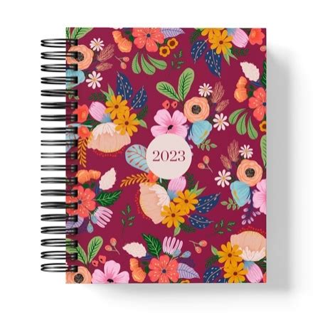 Agenda Semanal 2023 Summer Tche Decor Arte