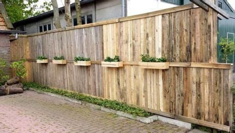 Pallet Privacy Fences Wood Pallet Fence Backyard Fences Garden