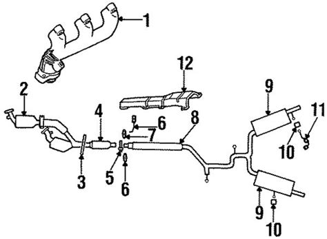 Ford Taurus Exhaust System Diagram