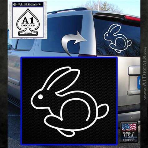 Volkswagen Rabbit Vfa Decal Sticker A1 Decals