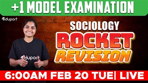 Plus One Sociology Model Exam Rocket Revision Eduport Humanities