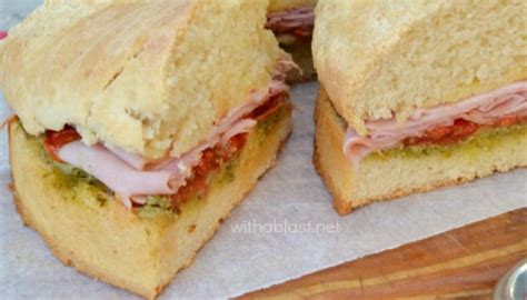 Rustic Sweet Potato Bread Sandwiches | With A Blast