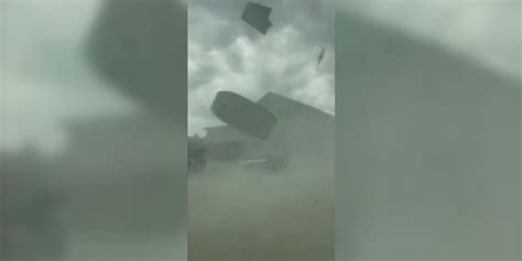 Watch: Tornado traps couple in car on Florida beach | Fox Weather