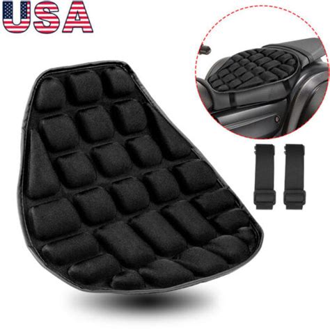 Motorcycle Comfort Seat Cover Gel Seat Cushion Universal Pressure Relief Air Pad Ebay