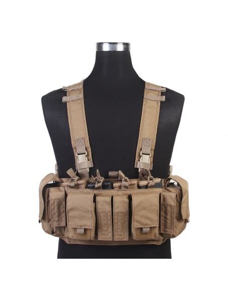 EMERSONGEAR TACTICAL CHEST RIG COYOTE BROWN EM7329CB Jolly Softair