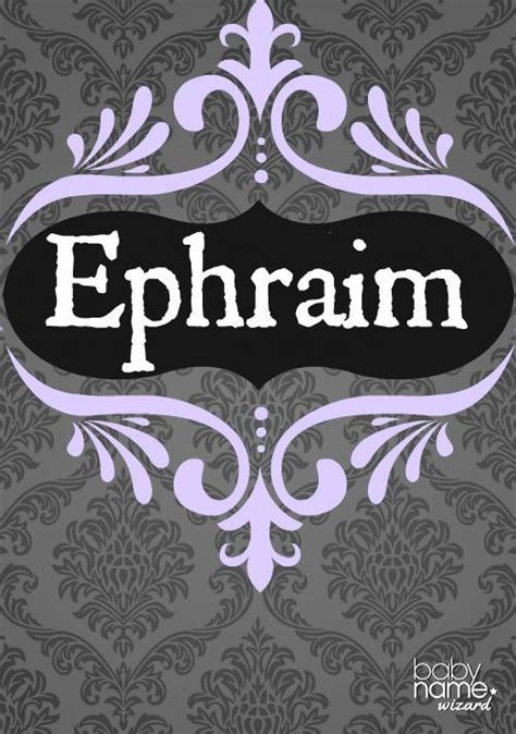 Ephraim Name Meaning - random business name