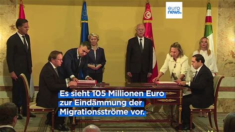 Weiter Diskussion Um Umstrittenes EU Tunesien Abkommen Video Dailymotion