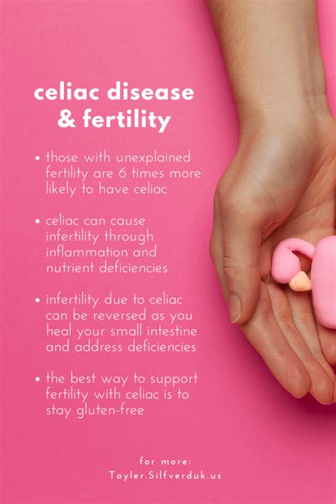 Celiac Disease And Fertility A Complete Guide Tayler Silfverduk