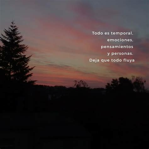 Todo Es Temporal Emociones Pensamientos Y Personas Deja Que Todo