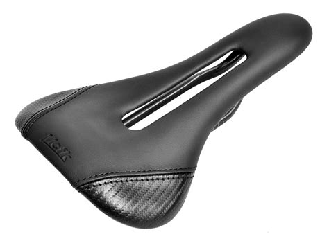 Saddle Padded Open Leather Color Black Mcfk Carbon Par Excellence