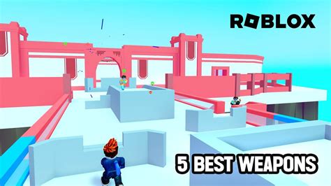 5 best weapons in Roblox Big Paintball