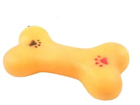 Non Toxic Plastic Vinyl Whistling Squeaky Pet Bone Dog Toy In Dog Toys