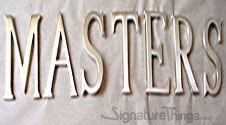 SignatureThings | 3" Brass Letters | Decorative Brass Alphabets | Metal ...