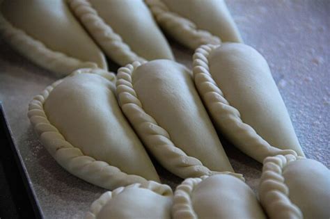 Premium Photo High Angle View Of Raw Empanadas On Table Fast Food