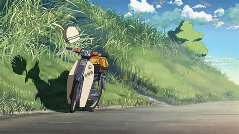 makoto, Shinkai, 5, Centimeters, Per, Second, Anime, Motorbikes ...