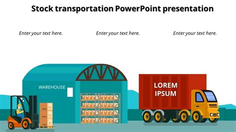 Stock Transportation PowerPoint Presentation PPTUniverse