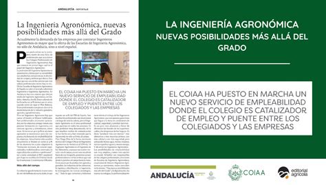 La Ingeniería Agronómica y sus amplias posibilidades más allá del grado