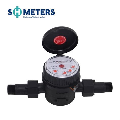 Single Jet Cold Type Vane Wheel Water Meter Producenter Engros Single