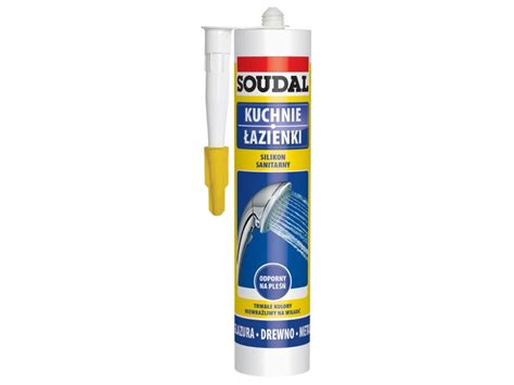 Soudal Silikon sanitarny 280 ml biały kupuj w OBI