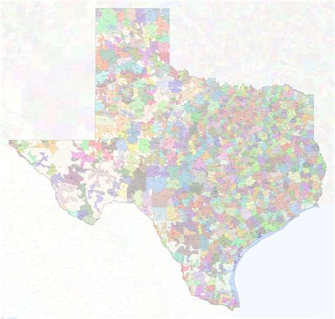 North Texas Zip Codes Map - Nomi Noreen