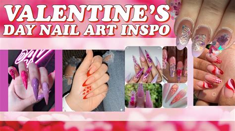 January Nail Art Set Valentines Day Nail Compilation