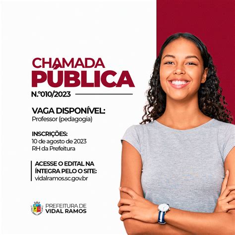 Chamada Publica N Prefeitura De Vidal Ramos