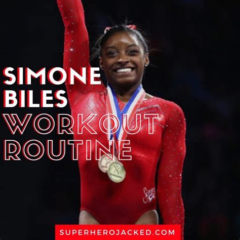 Simone Biles Workout and Diet Plan: Train like an Olympic Gymnast