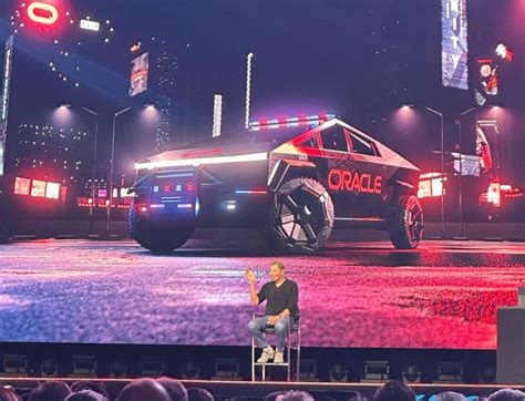 Tesla Cybertruck Gets A New Gig As Oracle Police Cruiser