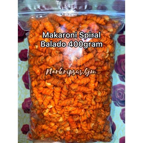 Jual MAKARONI SPIRAL 400GRAM MAKARONI SPIRAL PEDAS MAKARONI SPIRAL