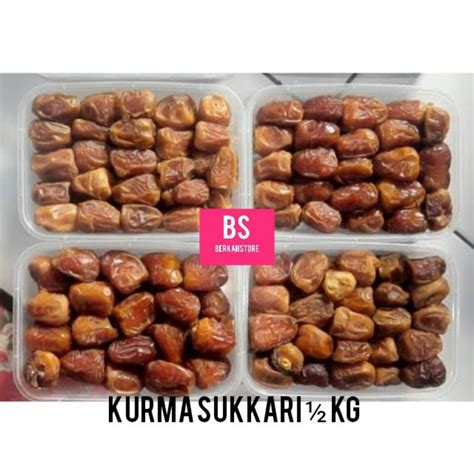 Jual Kurma Sukkari Gram Kurma Fresh Kurma Kg Shopee Indonesia