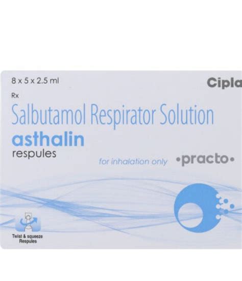 Salbutamol Respirator Solution Prescription At Rs 100 Bottle In Nagpur