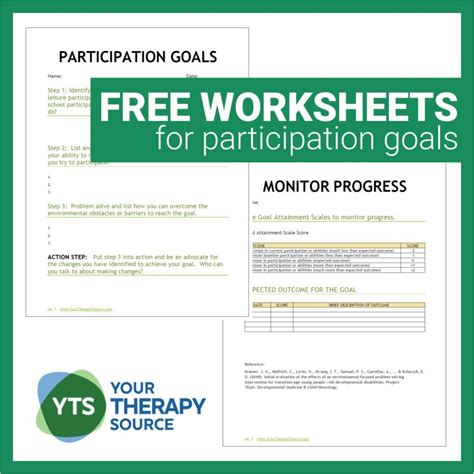 Worksheets For Adults With Developmental Disabilities