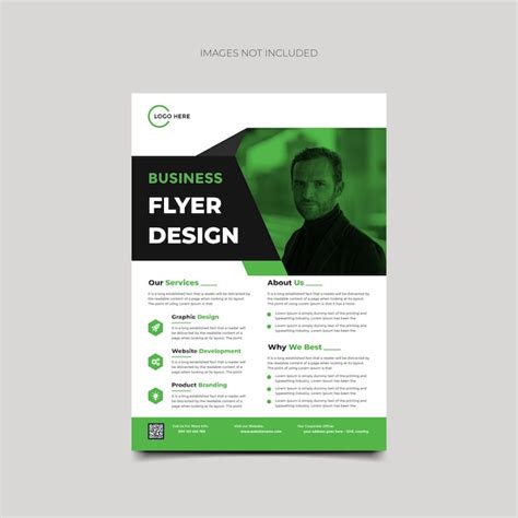 Premium Vector Corporate Business Flyer Design Template Premium Vector