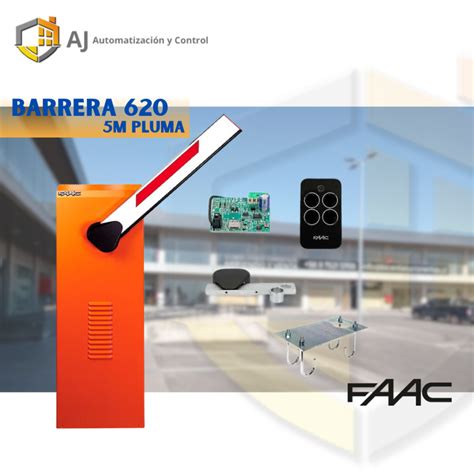 Barrera Hidr Ulica Faac Con Pluma De M Aj Automatizaci N Y Control