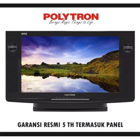 Jual Led Tv Tabung Polytron Inch D Garansi Tahun Resmi