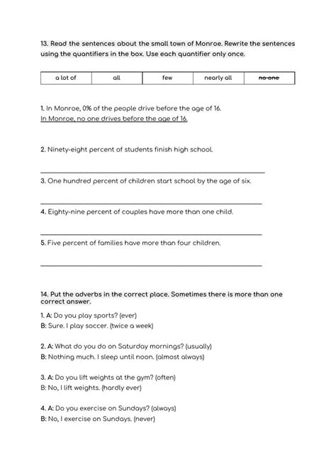 Final Test Pre Intermediate 1 8 Online Exercise For Live Worksheets