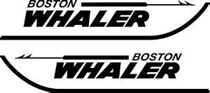 BOSTON WHALER BOATS LOGO 24" STICKER DECAL | eBay