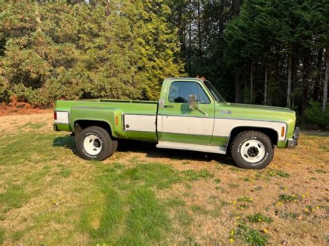 1976 GMC C35 1 Ton Dually Pickup Truck Camper Special For Sale