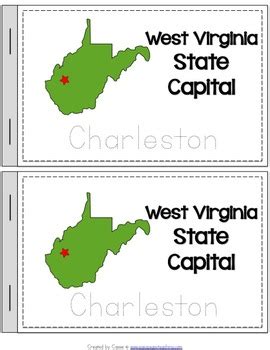 West Virginia State Symbols Notebook by Easy Peasy Teaching | TPT