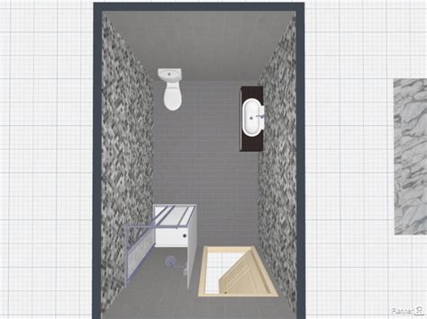 Próba terv - Free Online Design | 3D Bathroom Floor Plans by Planner 5D