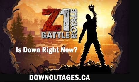 Z1 Battle Royale Down or Service Outage? Check Current outages and problems - DownOutages.ca