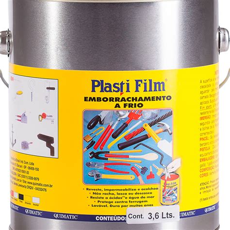Emborrachamento A Frio - Plasti Film Emborrachamento a Frio (branco) 3,6 L Quimatic Tapmatic