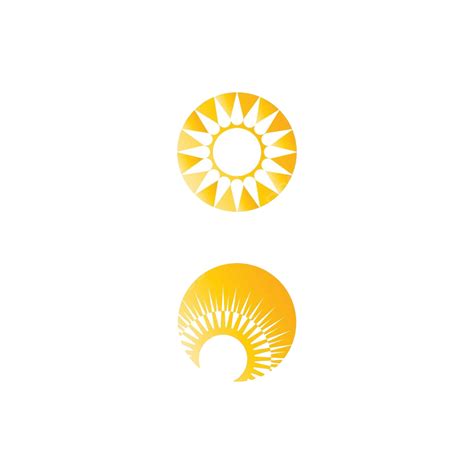 Sun Vector Illustration Icon Horizon Climate Sunny Vector Horizon Climate Sunny Png And