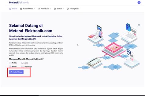 Cek Distributor E Meterai Resmi Dari Peruri Untuk Daftar Cpns