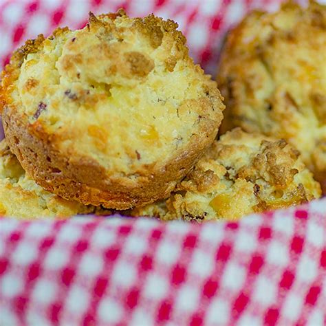 Keto Bacon Sour Cream Muffins Recipe Low Carb Savoury