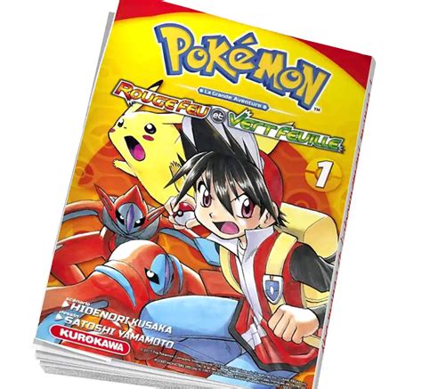 Abonnement manga Pokémon Rouge feu Vert feuille Tome 1