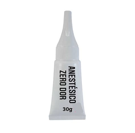 Melhor Gel Anestésico Zero Dor Íntimo - GEL ANESTÉSICO MANIPULADO - ZERO DOR (30G) - Misstética
