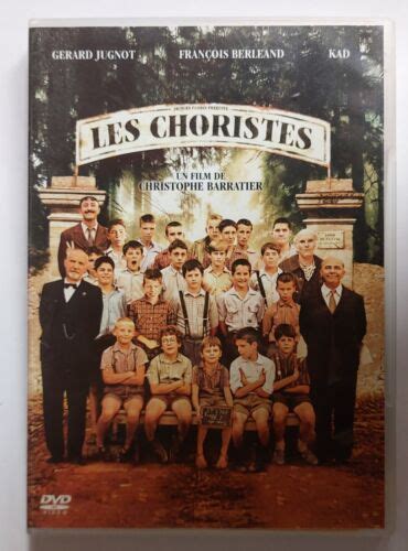 DVD LES CHORISTES GERARD JUGNOT FRANCOIS BERLEAND KAD MERAD EBay